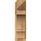 Ekena Millwork Balboa Rough Sawn Arts and Crafts Outlooker, Western Red Cedar, 8"W x 20"D x 28"H OUT08X20X28BOA03RWR - alternate 2